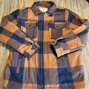 Legendary Hunting Outfitters Whitetails Men’s Tough Buck Sherpa Wool Coat Size L